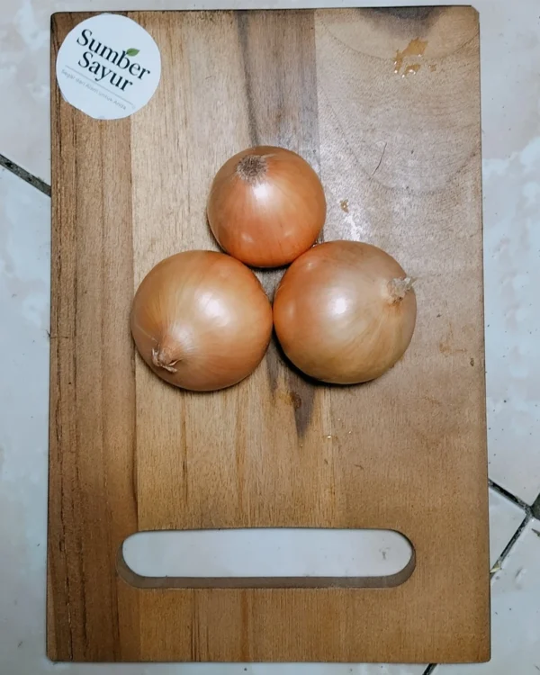 Bawang Bombay Segar Tasikmalaya - Dijamin Besar & Berkualitas di Sumber Sayur!
