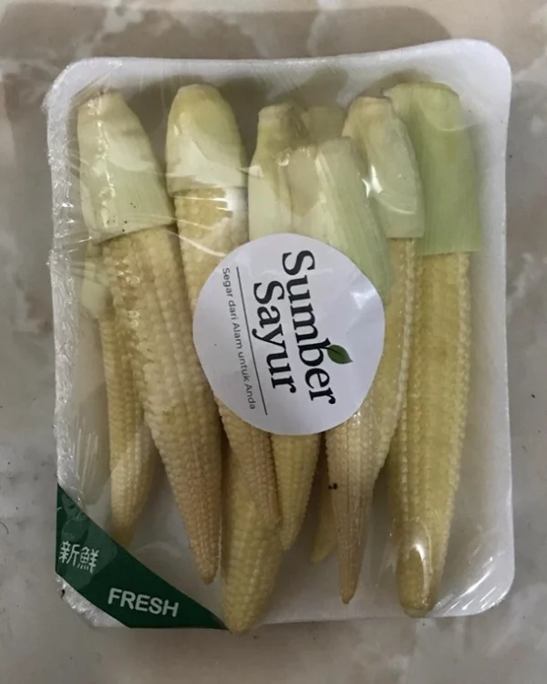 Jagung semi 250gr segar dari Sumber Sayur Tasikmalaya