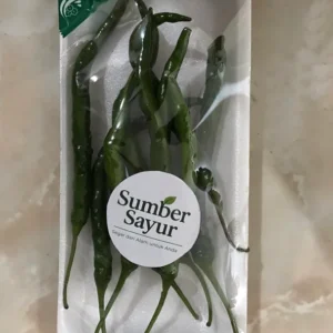Cabe Keriting Hijau 100gr: Rahasia Sambal & Tumisan Wangi Khas Tasikmalaya