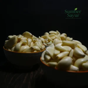 bawang putih kupas sumber sayur tasikmalaya