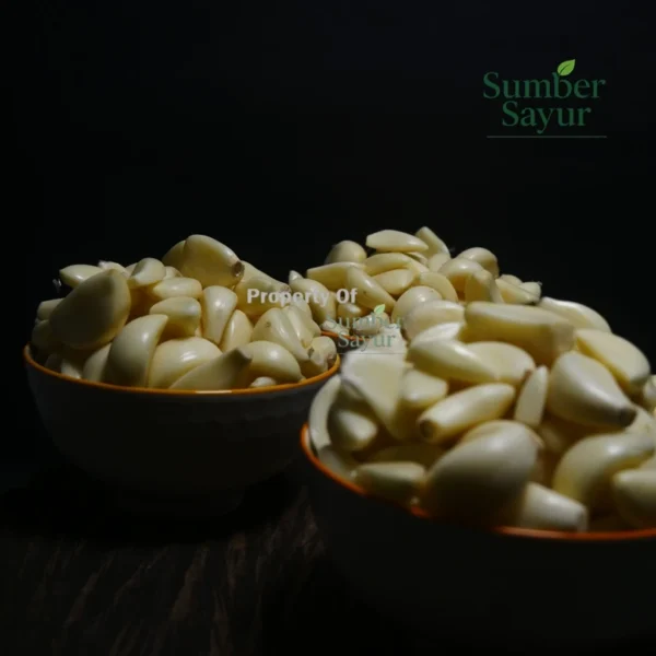 bawang putih kupas sumber sayur tasikmalaya